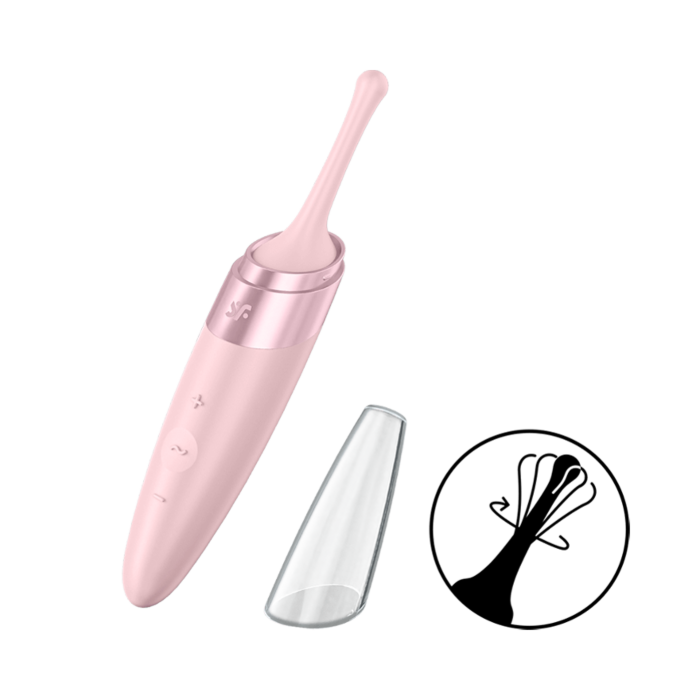 Satisfyer Twirling Deligh Clitoral Tip Vibrator - Δονητής Κλειτορίδας (Ροζ)