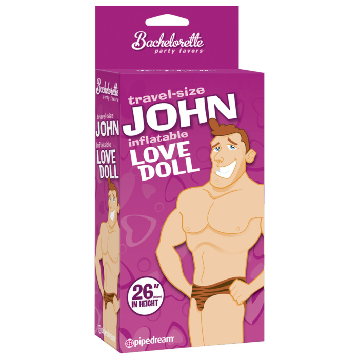 Pipedream Travel Size Φουσκωτή Κούκλα John