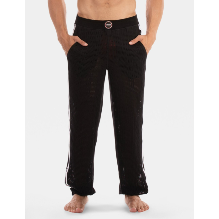 Barcode Berlin Shalvar Pants Leo Black - White 
