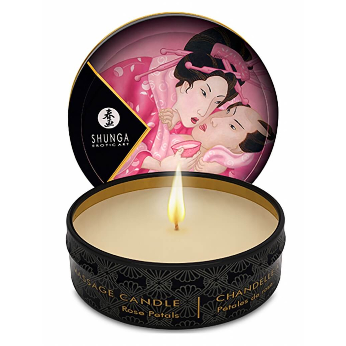 Κερί για Μασάζ Massage Candle Ροδοπέταλα/Aphrodisia 30ML