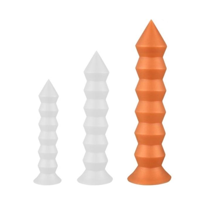 Silicone Anal Dildo Spring 33 cm - Large Πρωκτικό Ομοίωμα Πέους