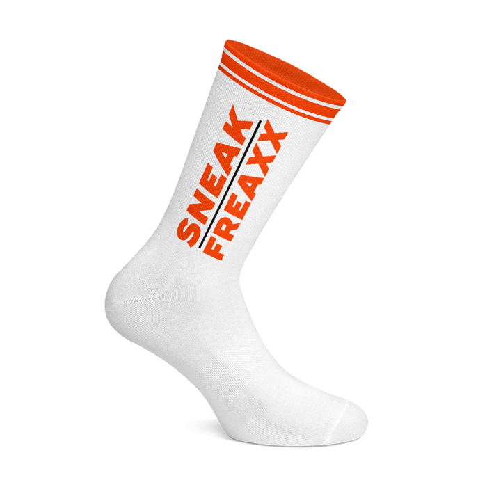 SNEAKFREAXX SOCKEN "SNEAK FETISH" ORANGE