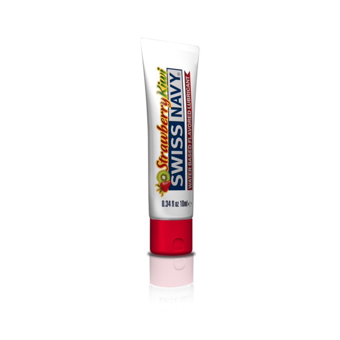 Swiss Navy Strawberry Kiwi Flavored Lubricant - 10ml