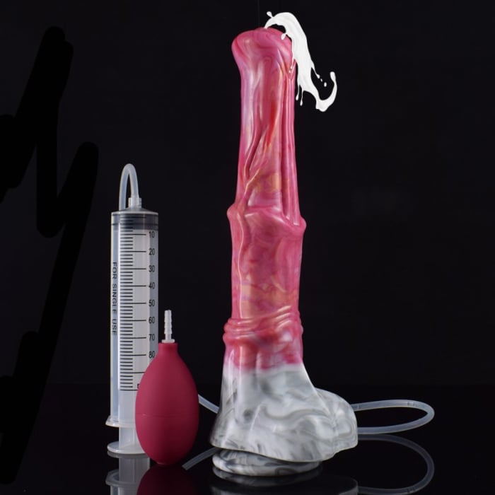 Ομοίωμα Πέους Εκσπερμάτισης Monster Horty Ejaculator Dildo 25 cm