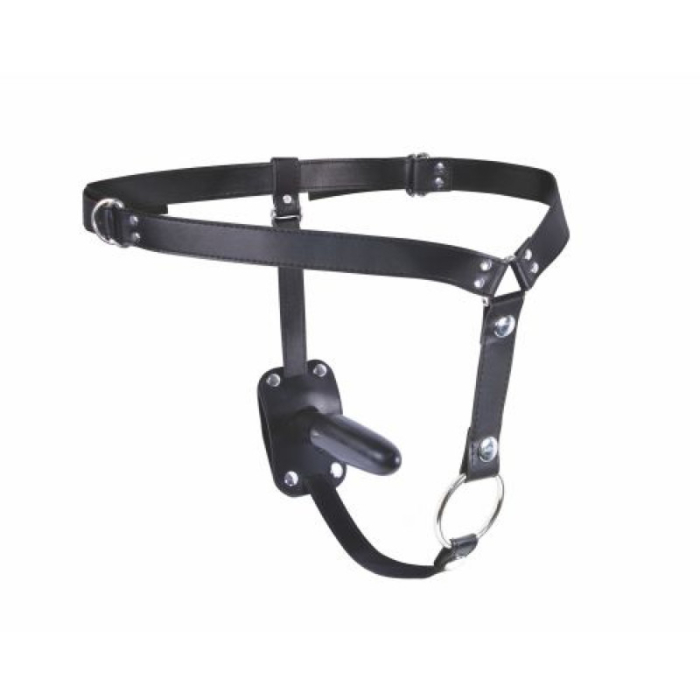 Ζώνη για Dildo Strap On X Joyride με Anal Butt Plug Black