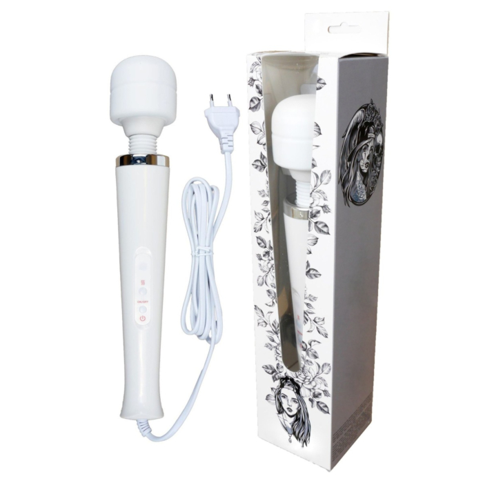 Stymulator-Magic Massager Wand Cable White 10 Function