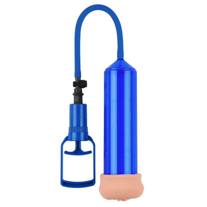 Sviluppatore a pompa pump up push touch sense blue