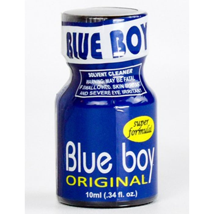 Leather Cleaner Poppers Blue Boy Original 10ml