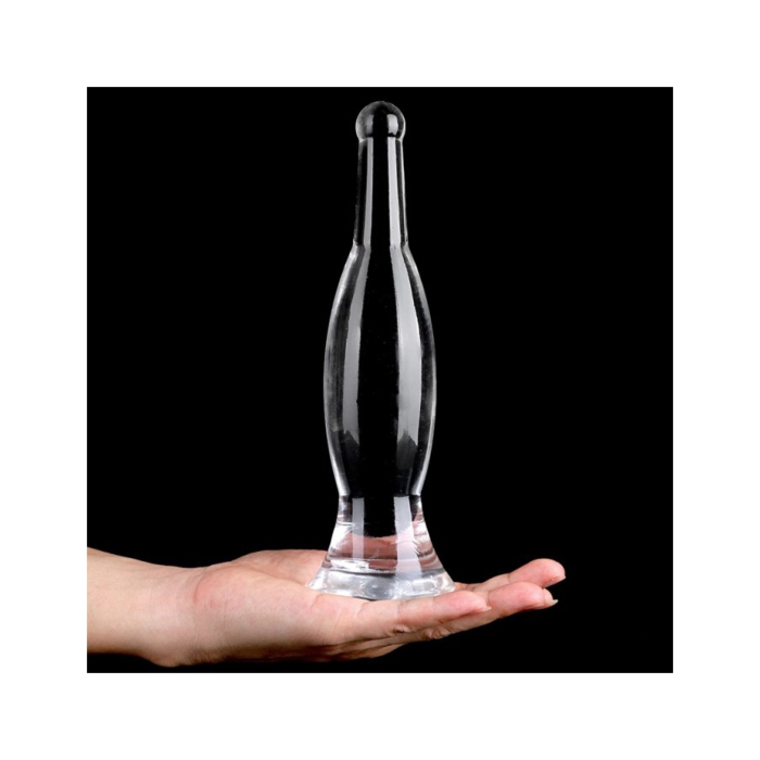 Πρωκτική Σφήνα Bottle Butt Plug L 26 x 6.5 cm - Διάφανη