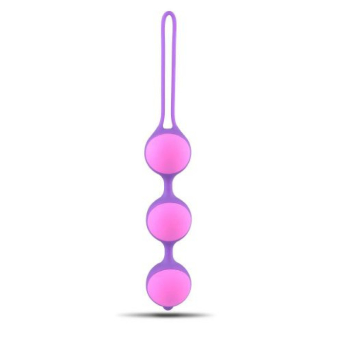 Vaginal balls Bi-Balls Triple purple