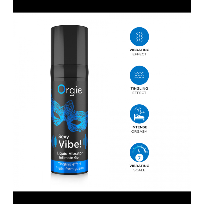 Διεγερτικό για ζευγάρια Orgie Sexy Vibe Liquid Vibrator 15ml 