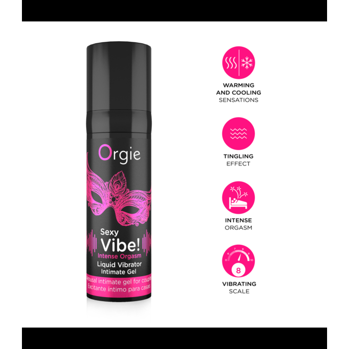 Διεγερτικό Τζέλ για ζευγάρια- Orgie Intense Orgasm 15 ml