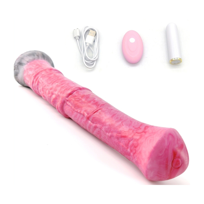 Δονούμενο Θηριώδες Dildo Viby Horse 27 x 5 cm