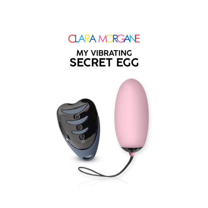 Επαναφορτιζόμενο Δονούμενο Κολπικό Αυγό My Vibrating Secret Egg με Remote Control (Ροζ) - Clara Morgane