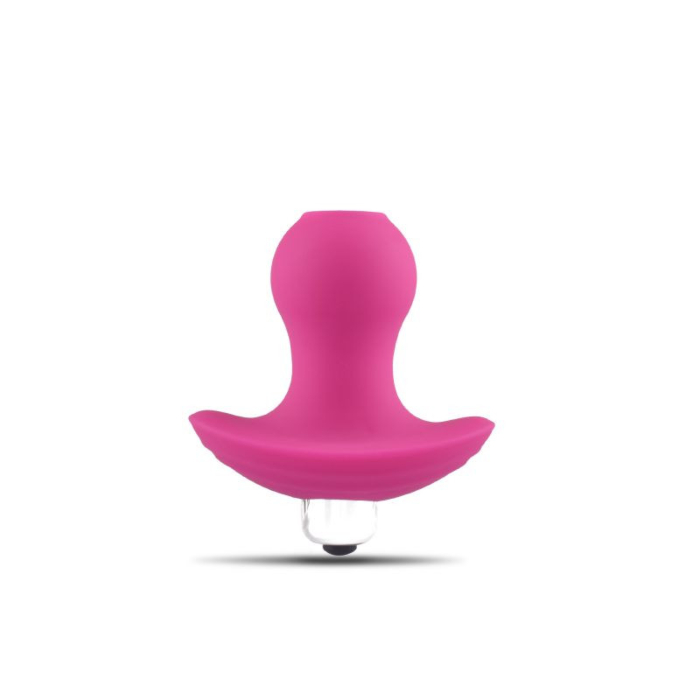 Δονούμενη Πρωκτική Σφήνα Σιλικόνης - Bullet Vibrator Finger Fan Strict