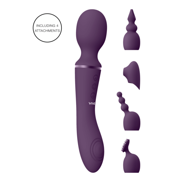 Nami - Pulse Wave / Vibrating Wand - Purple *bulk