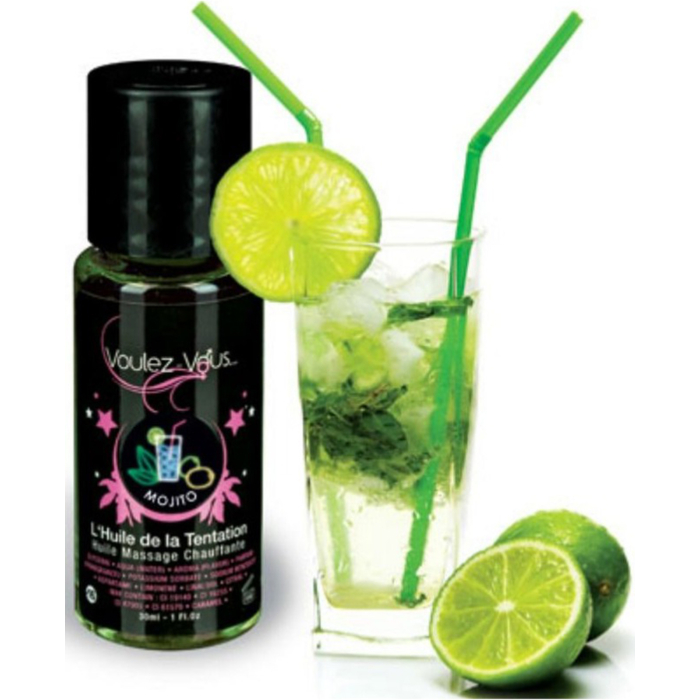 VOULEZ-VOUS WARMING BODY OIL- MOJITO 35 ML