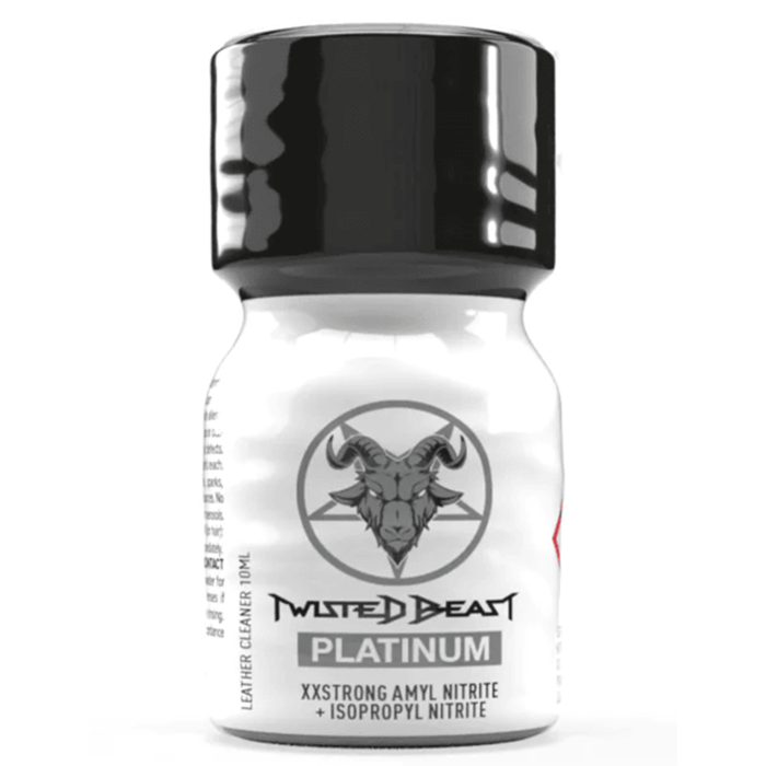 Leather Cleaner Poppers Twisted Beast Premium 10ml Amyl & Propyl