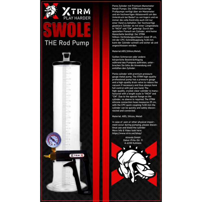 Xtrm - Swole the Rod Pump (4 Size)