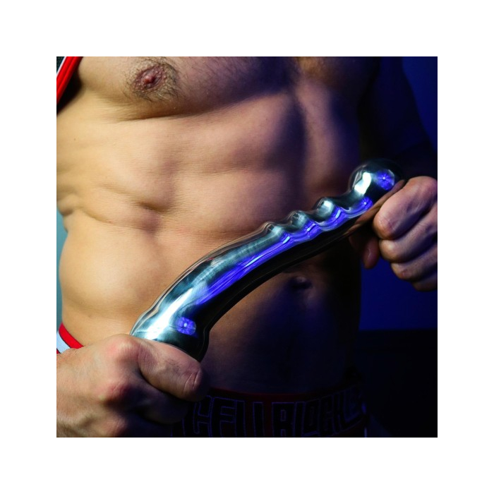 ZE-SLEAK - Large Elegant Stainless Steel Dildo