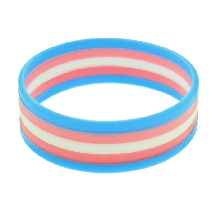 1.9cm Transgender Silicon Bracelets