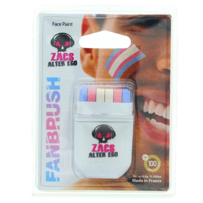Transgender Flag Crayon Brush