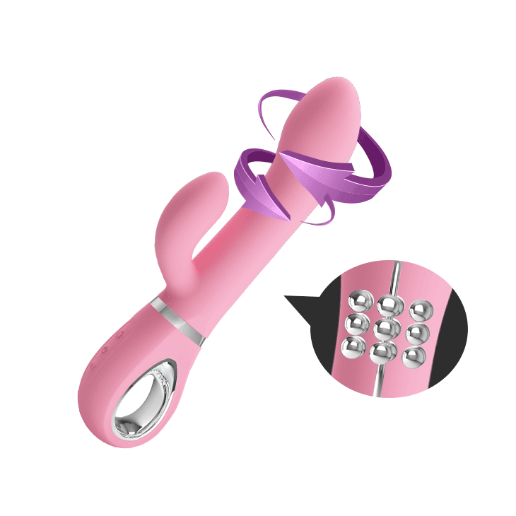 Pretty Love - Ternence Usb Pink rotating vibrator